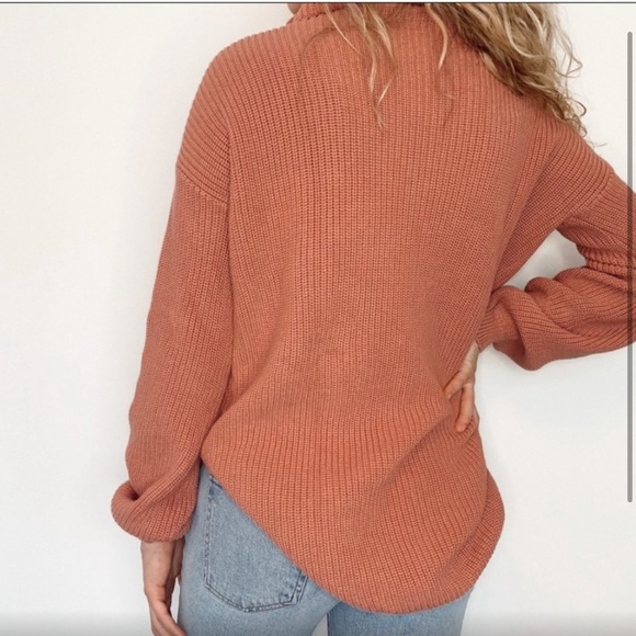 525 America Revolve Cowl Neck Turtleneck Sweater Small - Picture 2 of 7